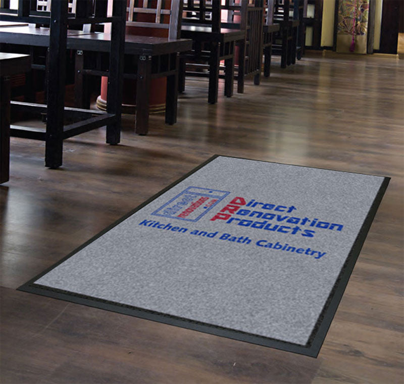 Direct Renovation Products 4 x 6 Rubber Backed Carpeted HD - The Personalized Doormats Company