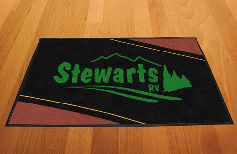 Stewart RV Logo Mat