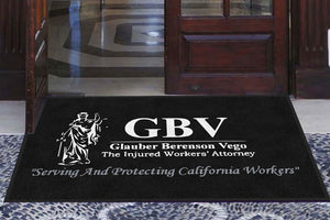 Glauber Berenson Vego 3 X 5 Rubber Backed Carpeted HD - The Personalized Doormats Company