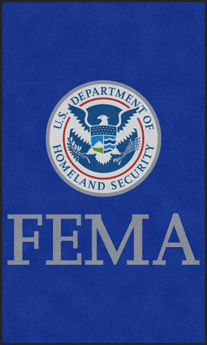 FEMA 6 X 10 Custom Plush 30 HD - The Personalized Doormats Company
