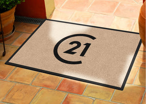 Century 21 Bay-Mar Realty, Inc § 2 x 3 Rubber Backed Carpeted HD - The Personalized Doormats Company