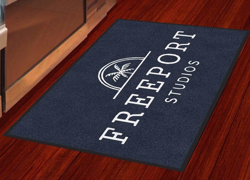 Freeport Studios Logo'd Door Mat