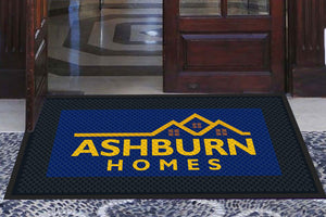 Ashburn Homes 3 X 5 Rubber Scraper - The Personalized Doormats Company