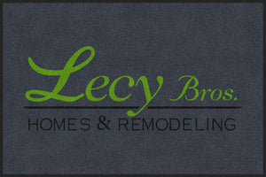 Lecy logo rug
