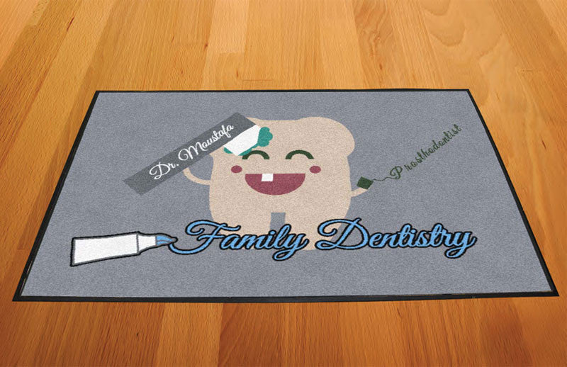 Briana Argueta 2 X 3 Rubber Backed Carpeted HD - The Personalized Doormats Company