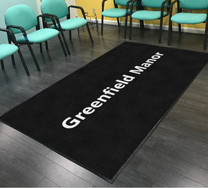 Greenfield Manor 5 X 8 Rubber Backed Carpeted HD - The Personalized Doormats Company