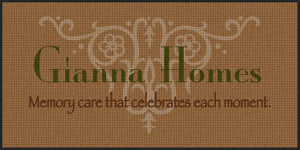 Gianna Homes Waterproof Mat § 4 X 8 Waterhog Impressions - The Personalized Doormats Company