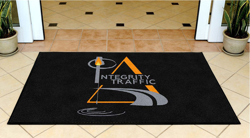 Integrity Traffic, LLC 3 X 5 Rubber Backed Carpeted HD - The Personalized Doormats Company