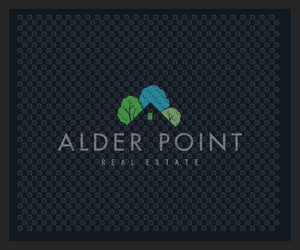 Alder Point Real Estate 2.5 X 3 Rubber Scraper - The Personalized Doormats Company