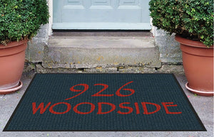 926 WOODSIDE 3 X 4 Waterhog Inlay - The Personalized Doormats Company