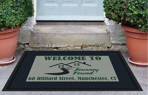 Journey Found 3 X 4 Rubber Scraper - The Personalized Doormats Company