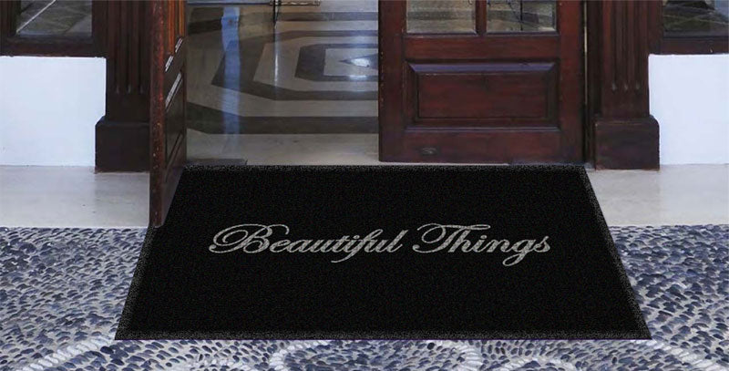Beautiful Things 3 x 5 Waterhog Impressions - The Personalized Doormats Company