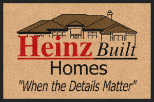 Heinz Built 2 X 3 Rubber Backed Carpeted - The Personalized Doormats Company