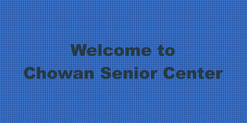 Chowan Senior Center 4 X 8 Waterhog Inlay - The Personalized Doormats Company