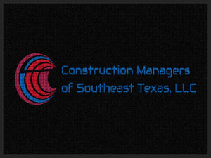 Construction Managers of Southeast Texas § 3 X 4 Waterhog Impressions - The Personalized Doormats Company