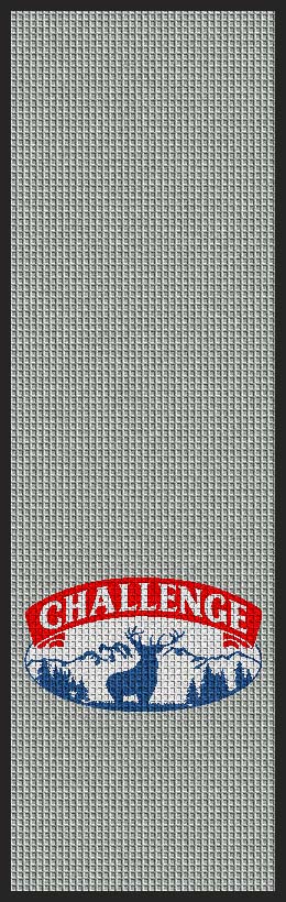 Challenge Dairy 6 x 20 Waterhog Inlay - The Personalized Doormats Company