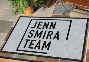 JS Team 2 X 3 Rubber Backed Carpeted HD - The Personalized Doormats Company