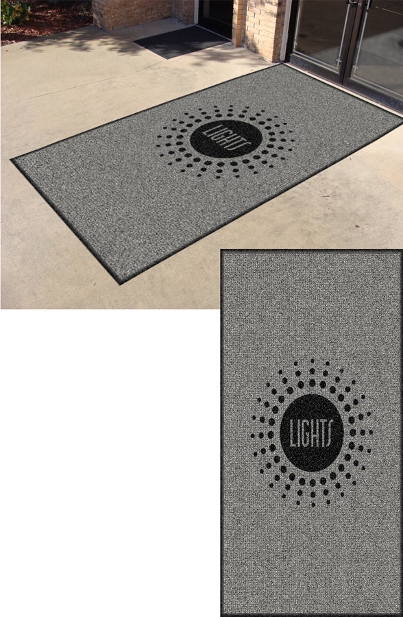 Benson Lights 6 X 10 Waterhog Impressions - The Personalized Doormats Company