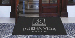 Buena Vida Ranch 3 x 5 Waterhog Impressions - The Personalized Doormats Company