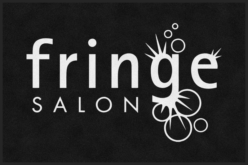 Fringe Salon 4 X 6 Rubber Backed Carpeted HD - The Personalized Doormats Company