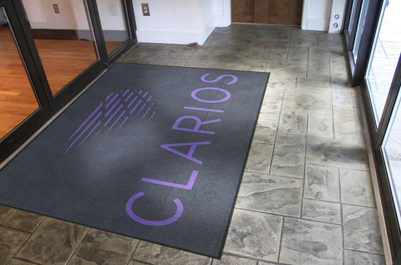 CLARIOS LOGO RUG