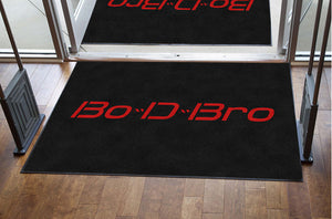 BO-D-BRO 4.42 X 6.1 Rubber Backed Carpeted - The Personalized Doormats Company