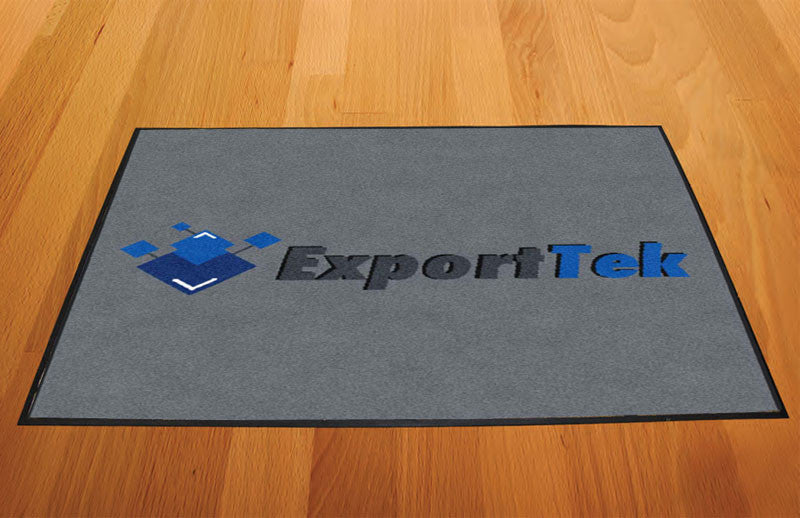 Exporttek 1.67 X 1.67 Rubber Backed Carpeted HD - The Personalized Doormats Company
