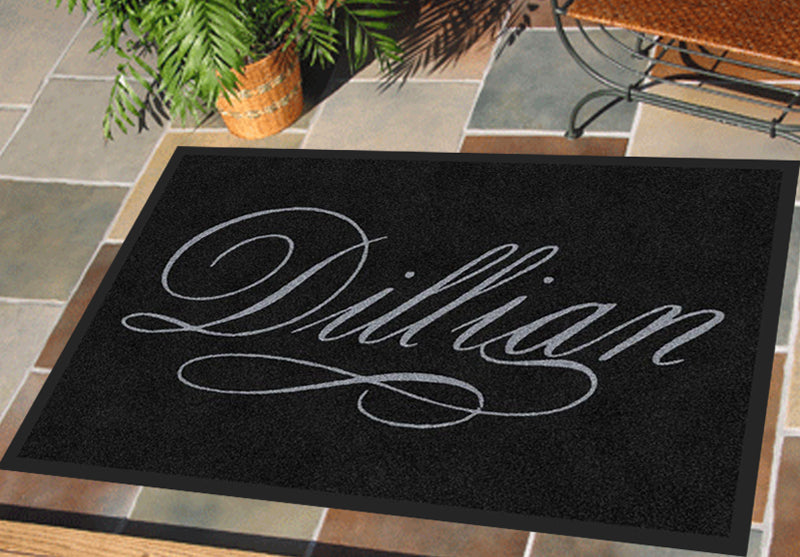 Dillian 2 X 3 Rubber Backed Carpeted HD - The Personalized Doormats Company