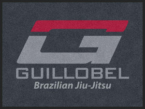 Guillobel Brazilian Jiu-Jitsu 3 x 4 Rubber Backed Carpeted HD - The Personalized Doormats Company