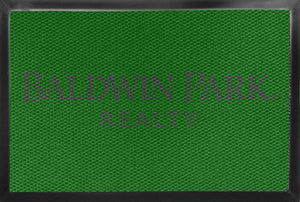 Baldwin Park Realty 5 X 8 Luxury Berber Inlay - The Personalized Doormats Company