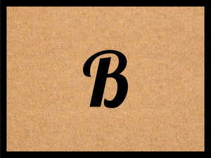 Single Border Letter B §