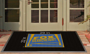 FOX SEARCHLIGHT 3 X 5 Luxury Berber Inlay - The Personalized Doormats Company