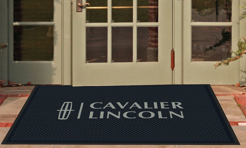 Cavalier Lincoln 4x6 - Horizontal 4 x 6 Rubber Scraper - The Personalized Doormats Company