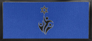 THE JEWISH ACADEMY LOGO PAT BLUE §