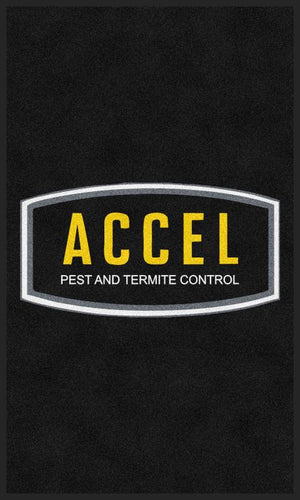 Accel 3 X 5 Rubber Backed Carpeted HD - The Personalized Doormats Company