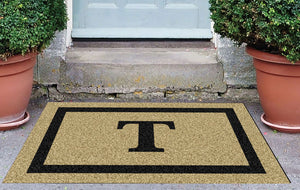 T Monogram 30x48 Natural Black §