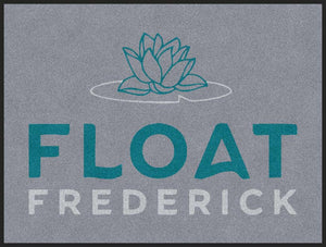 FLOAT FREDERICK 3 x 4 Rubber Backed Carpeted HD - The Personalized Doormats Company