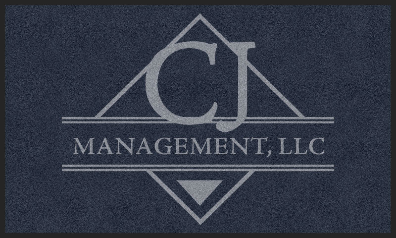 CJ Management 3 X 5 Rubber Backed Carpeted HD - The Personalized Doormats Company