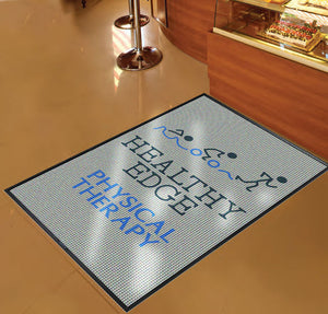 Healthy Edge Physical Therapy, Inc. 3 x 5 Waterhog Inlay - The Personalized Doormats Company