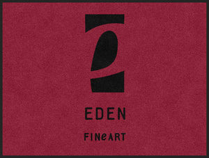 Eden Fine Art 3 x 4 Rubber Backed Carpeted HD - The Personalized Doormats Company