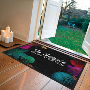 J&M Doormat 2 X 3 Rubber Backed Carpeted HD - The Personalized Doormats Company