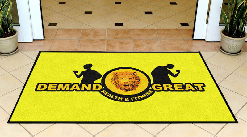 DGHF 3 X 5 Rubber Backed Carpeted HD - The Personalized Doormats Company