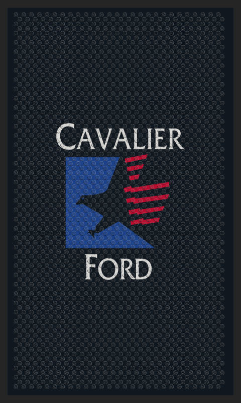 Cavalier 3x5 3 X 5 Rubber Scraper - The Personalized Doormats Company