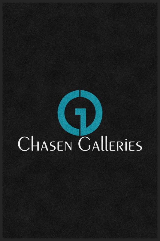 Chasen Galleries 4 X 6 Rubber Backed Carpeted HD - The Personalized Doormats Company