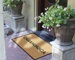 Casahuasca 2 X 3 Waterhog Inlay - The Personalized Doormats Company