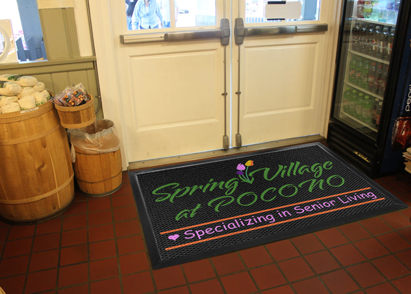 Spring Village outdoor mat