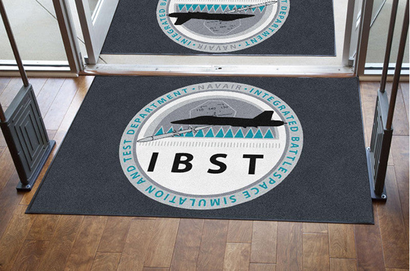 IBST 1 4 X 6 Rubber Backed Carpeted HD - The Personalized Doormats Company