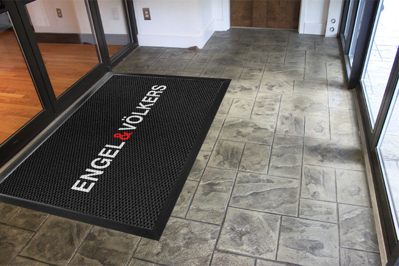 Engel & Volkers 6 x 10 Luxury Berber Inlay - The Personalized Doormats Company