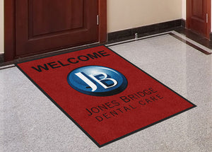 Jones Bridge #3 3 X 4 Rubber Backed Carpeted HD - The Personalized Doormats Company