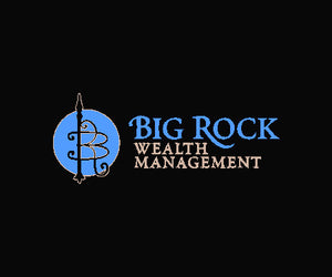 Big Rock Wealth Management, LLC 2.5 X 3 Rubber Scraper - The Personalized Doormats Company